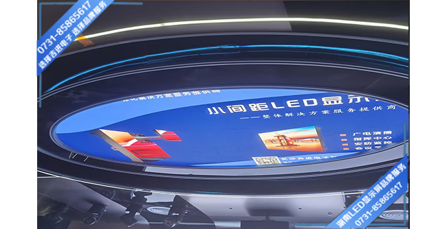 長(zhǎng)沙岳麓區(qū)某產(chǎn)品基地創(chuàng)意天幕 P2.5 LED顯示屏